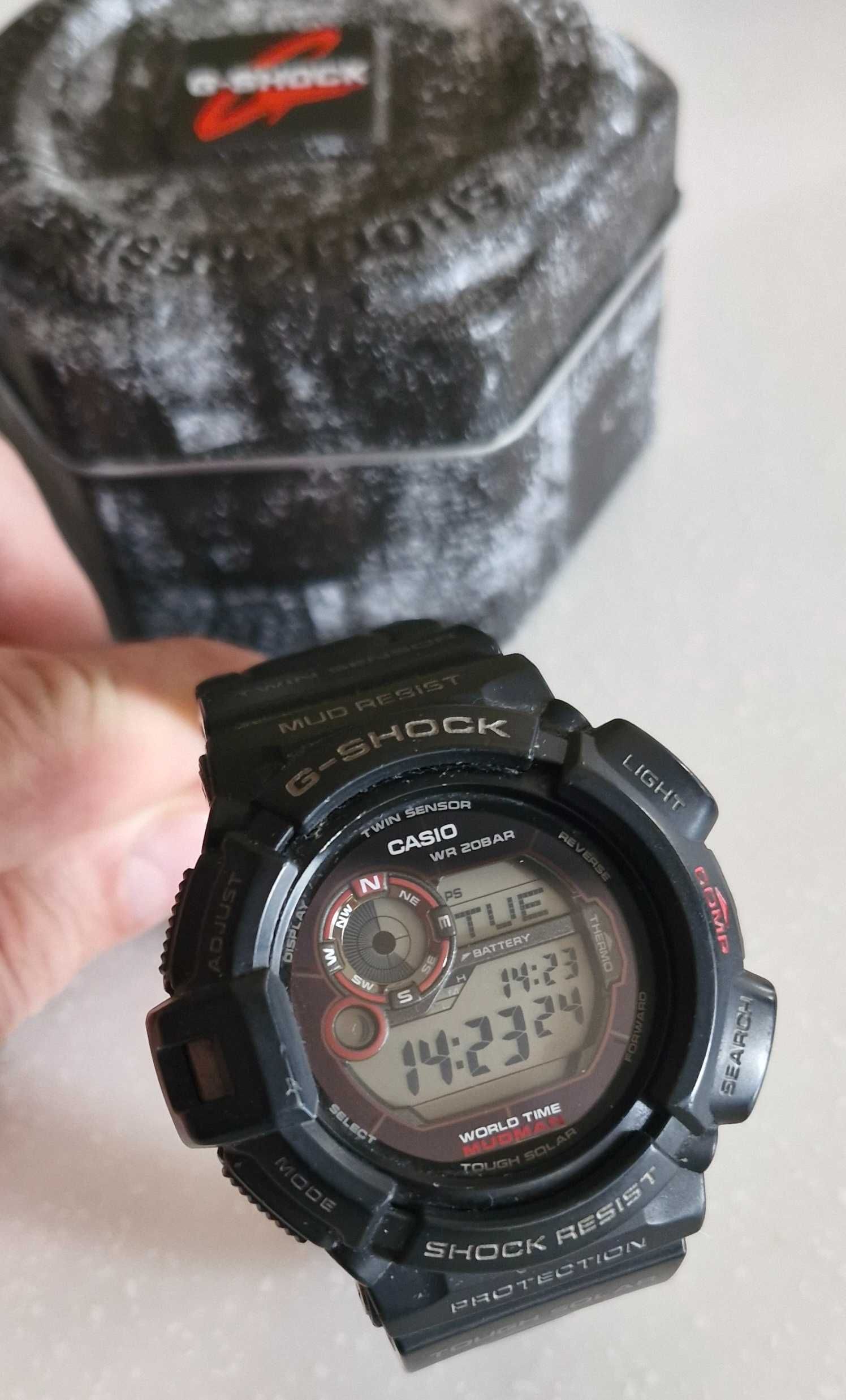 Zegarek Casio G Shock G-9300-1ER Mudman