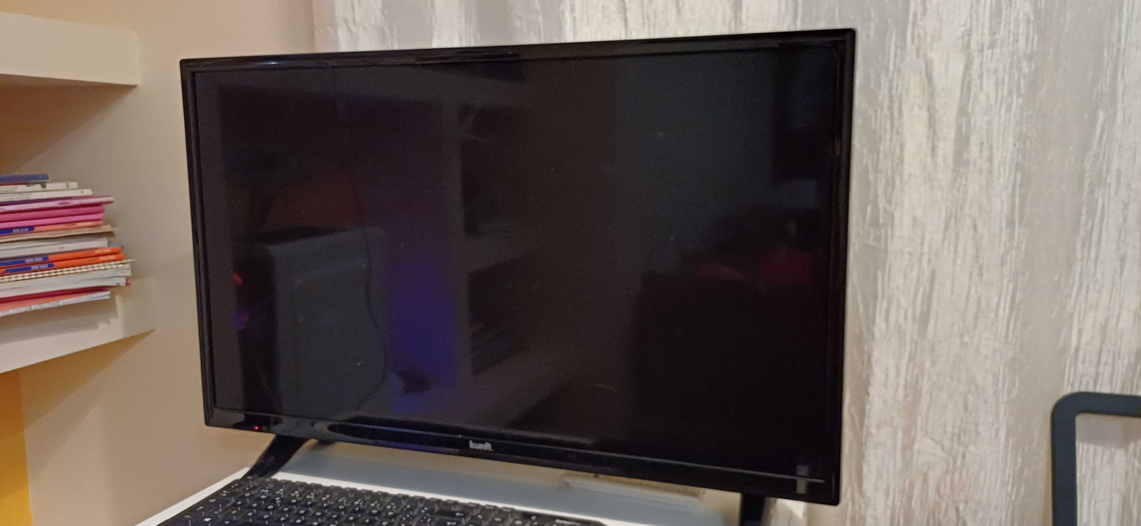 TV. KUNFT 32" VDLM16. Com comando. Entrada HDMI. LCD.