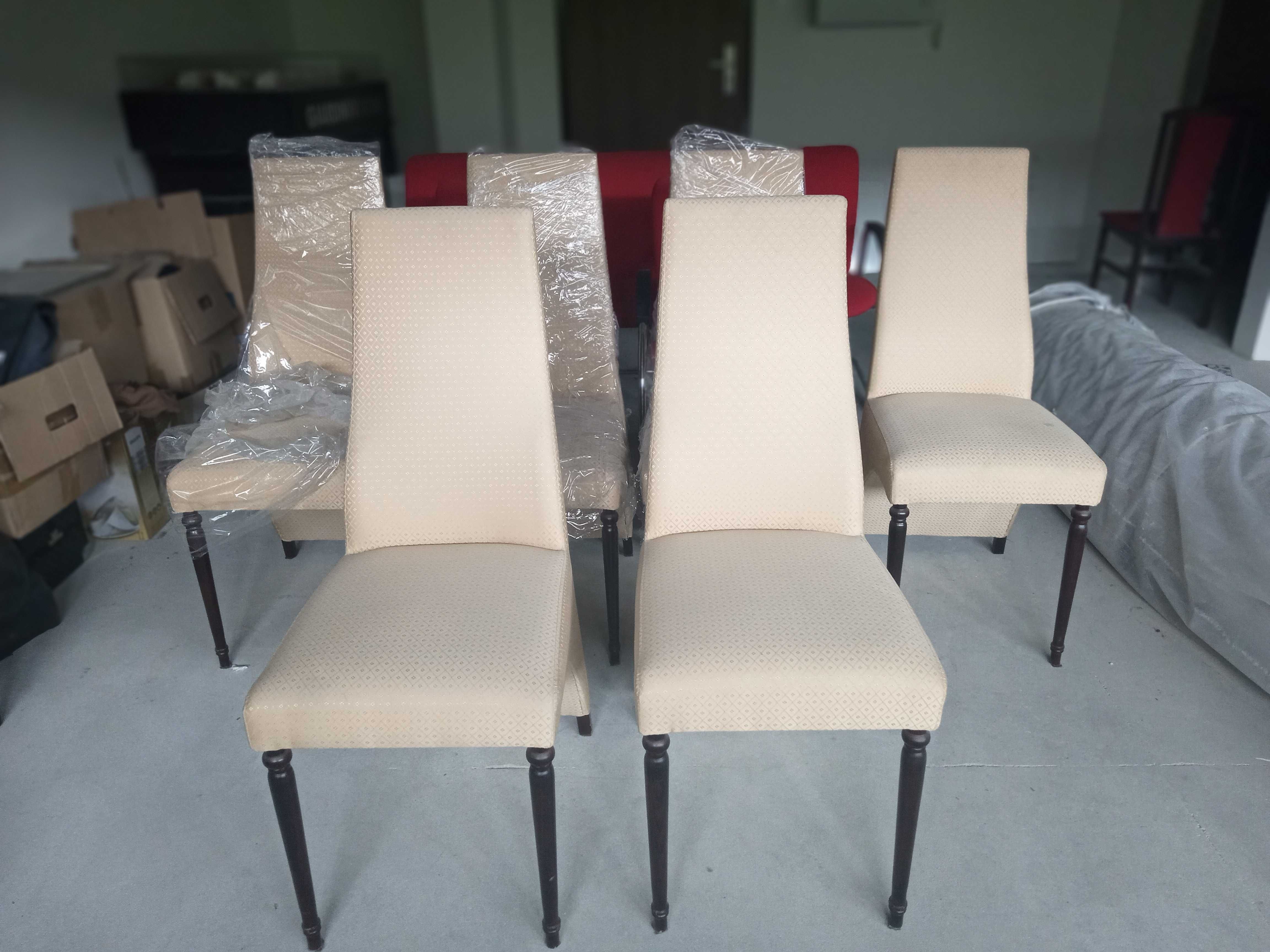 Krzesła kremowe (używane)