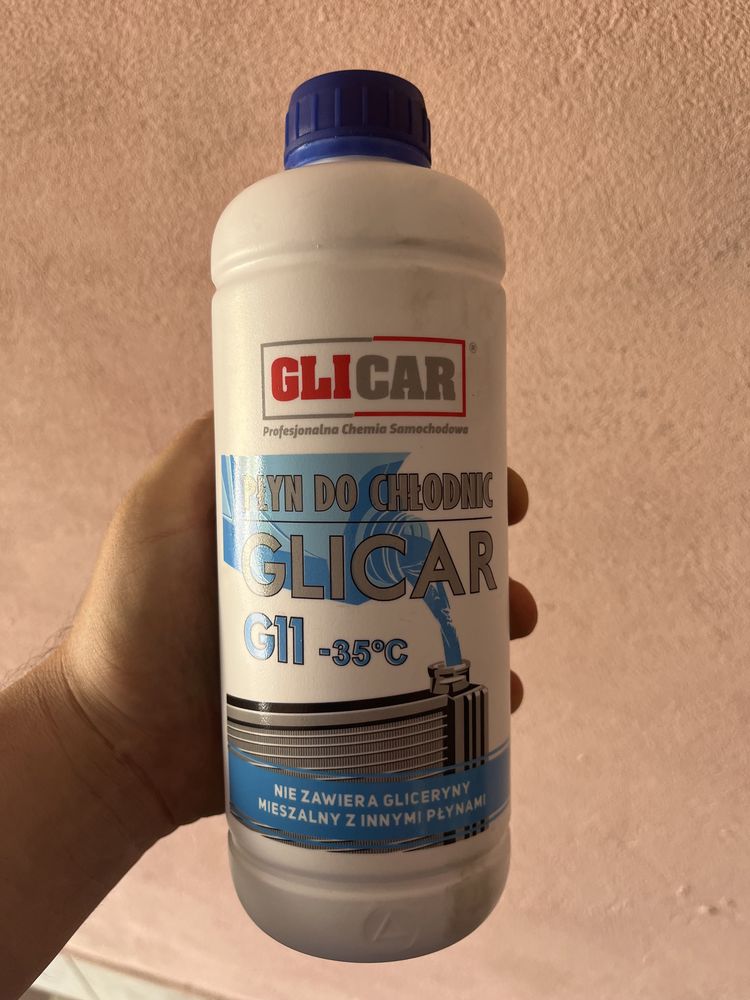 GLICAR płyn chłodniczy płyn do układu chłodzenia niebieski g11
