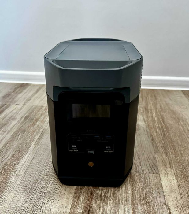 EcoFlow DELTA 2 - Зарядна станція 1024Wh LiFePO4, 1800W, USA, 110в.