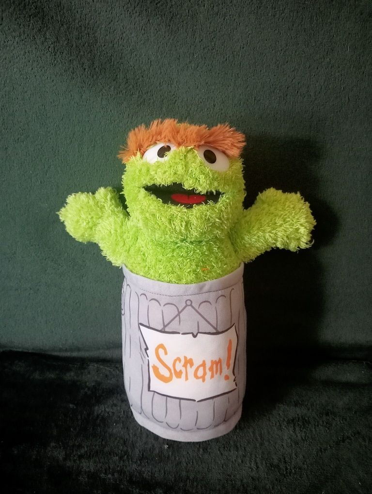 Oscar ulica Sezamkowa maskotka muppety