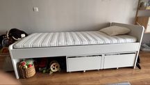 Cama crianca com modulos gavetas