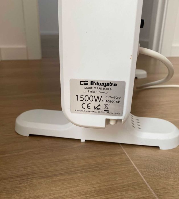 Aquecedor Emissor Térmico Orbegozo 1500W