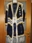 Sweter narzuta Desigual na lato r.S Frędzle handmade na szydełku ecru