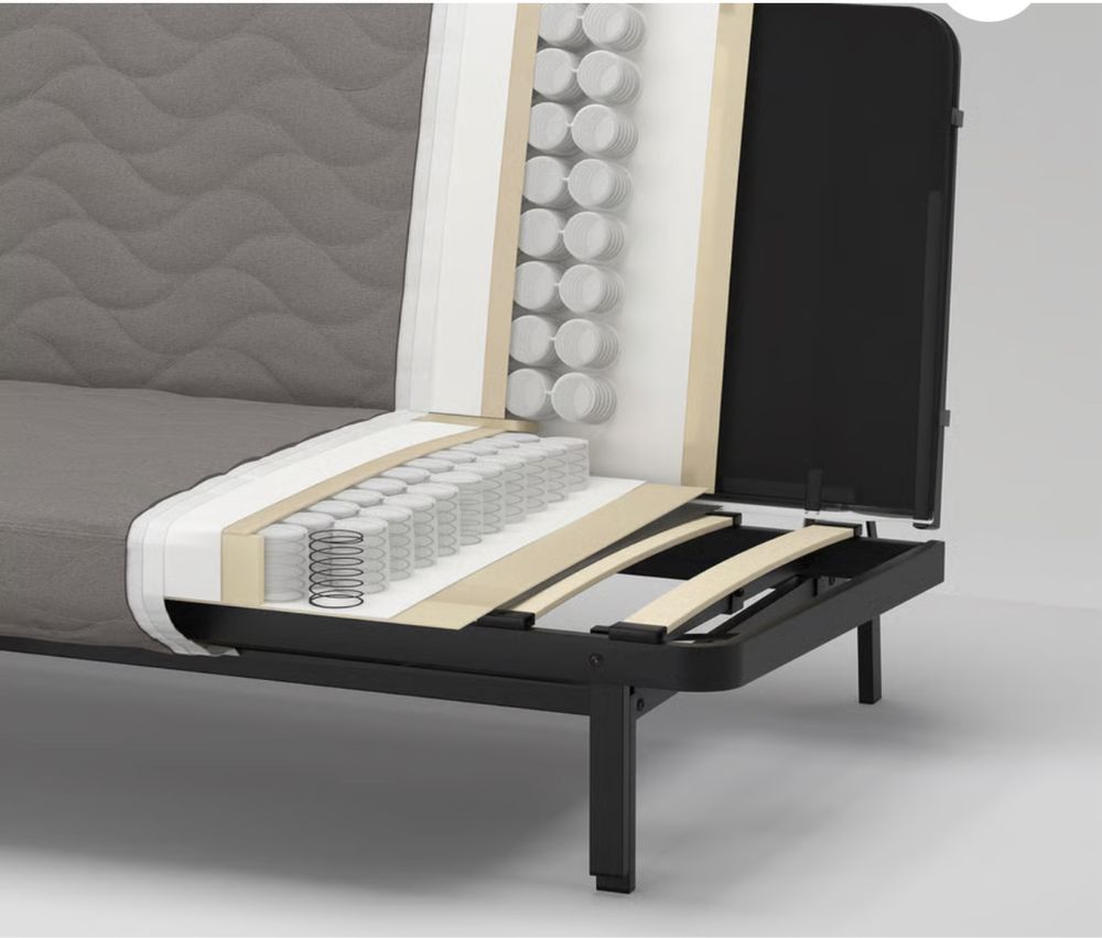 Sofa 3 osobowa ikea zółta NYHAMN