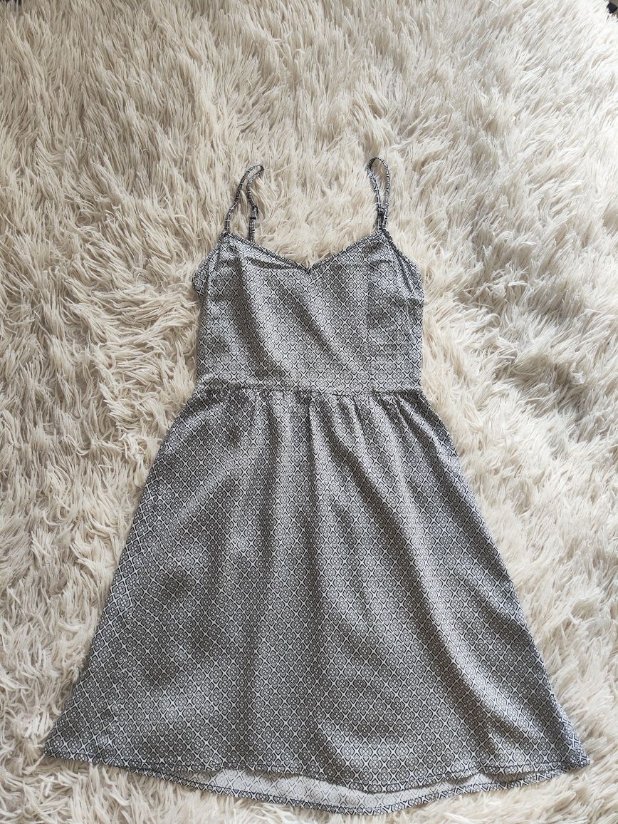 Sukienka H&M 32 XXS letnia sukienka na ramiączkach
