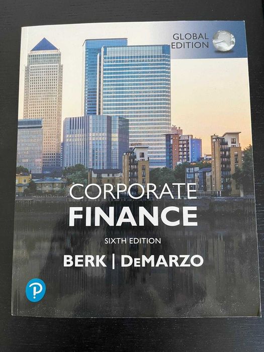 Livro Corporate Finance - Global Edition (6ª Edição) – Novo