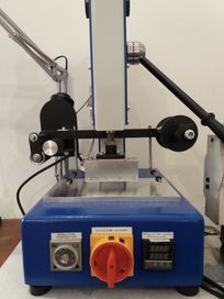 Stemplowarka ręczna / hotstamping maszyna do logo na gorąco w skórze