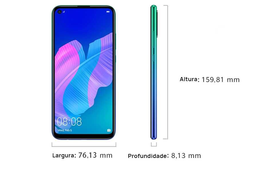huawei p40 lite  como novo