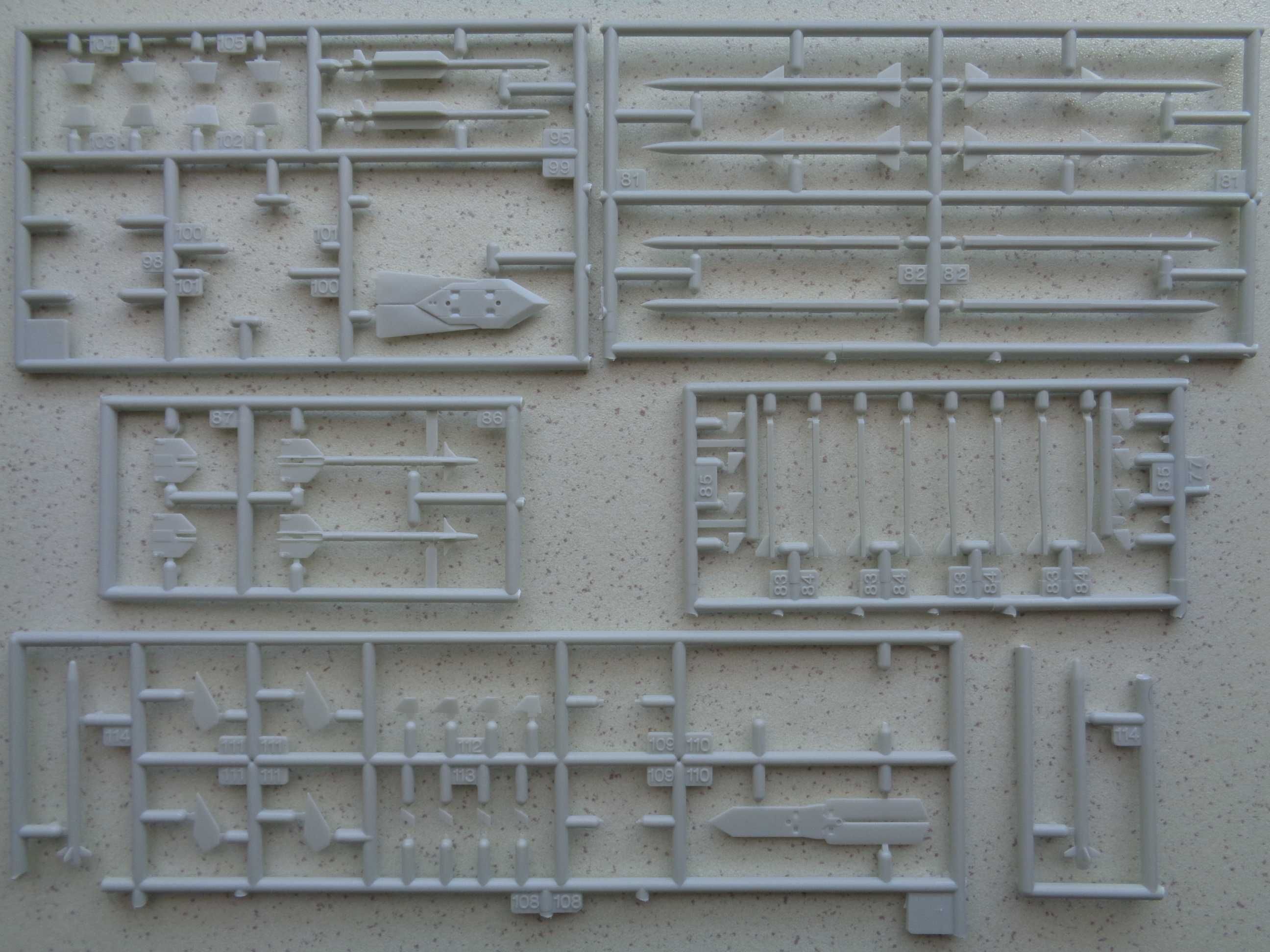 Kalkomania do modelu Eurofighter Typhoon + instukcja + KPR NATO: 1/72