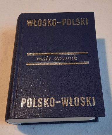 Włosko - polski; polsko - włoski; mały słownik