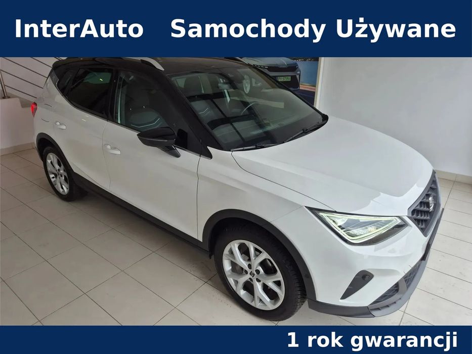 Seat Arona Salon PL 1wł, Full ASO, FV 23%, Rok Gwarancji, Dealer Skody