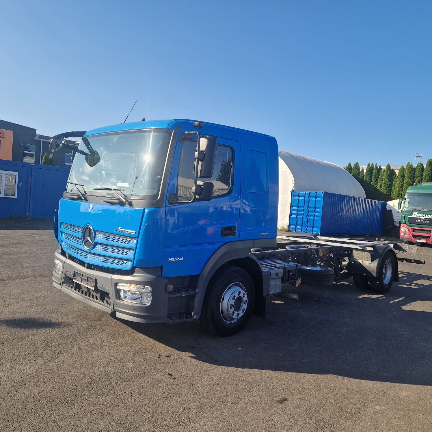 Mercedes Atego 1524 dmc 15600 kg rama sprowadzony z niemiec. Bdb stan