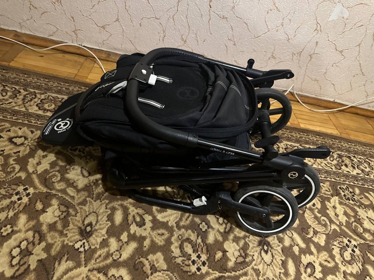 Cybex Eezy S Twist + 2 BLK Moon Black дитячий візок коляска