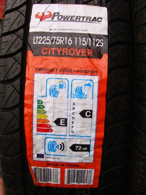 NOWE 225/75 R16 Powertrac Cityrover