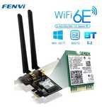 Adapter FENVI WiFi 6E AX210 NGW 5374 mb/s 2.4G/5G/6Ghz Bluetooth 5.3