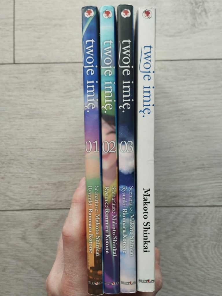 Twoje imię tomy 1-3 + LN