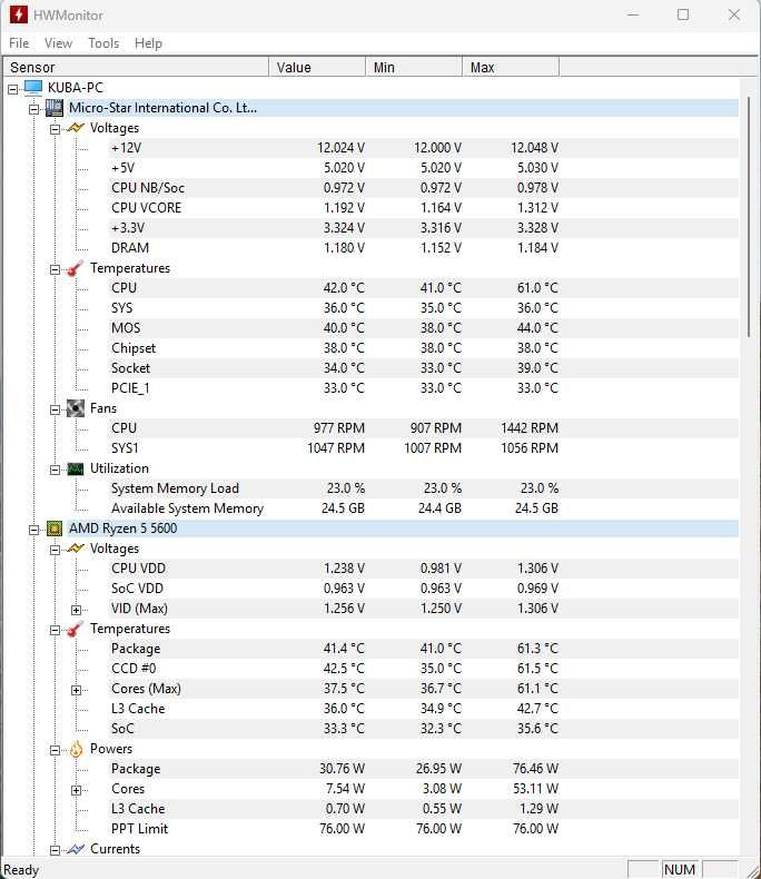 Nowy komputer gamingowy ARGB R5 5600/RX7600OC/32GB/M.2 1TB