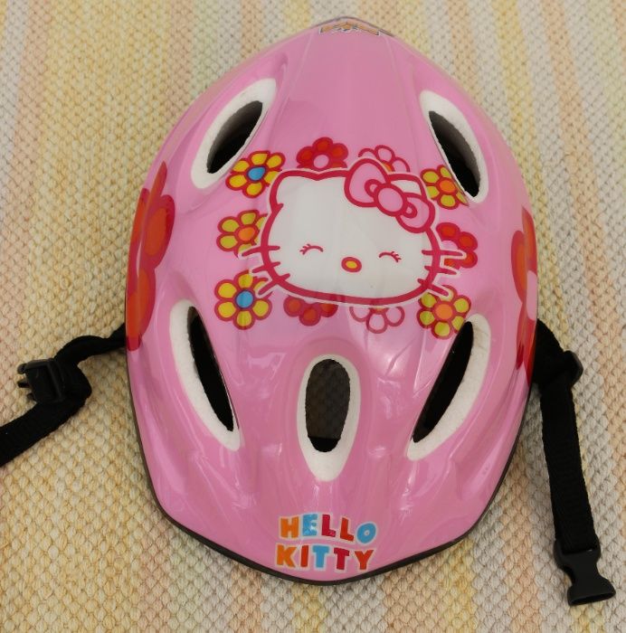 Capacete de criança Hello Kitty