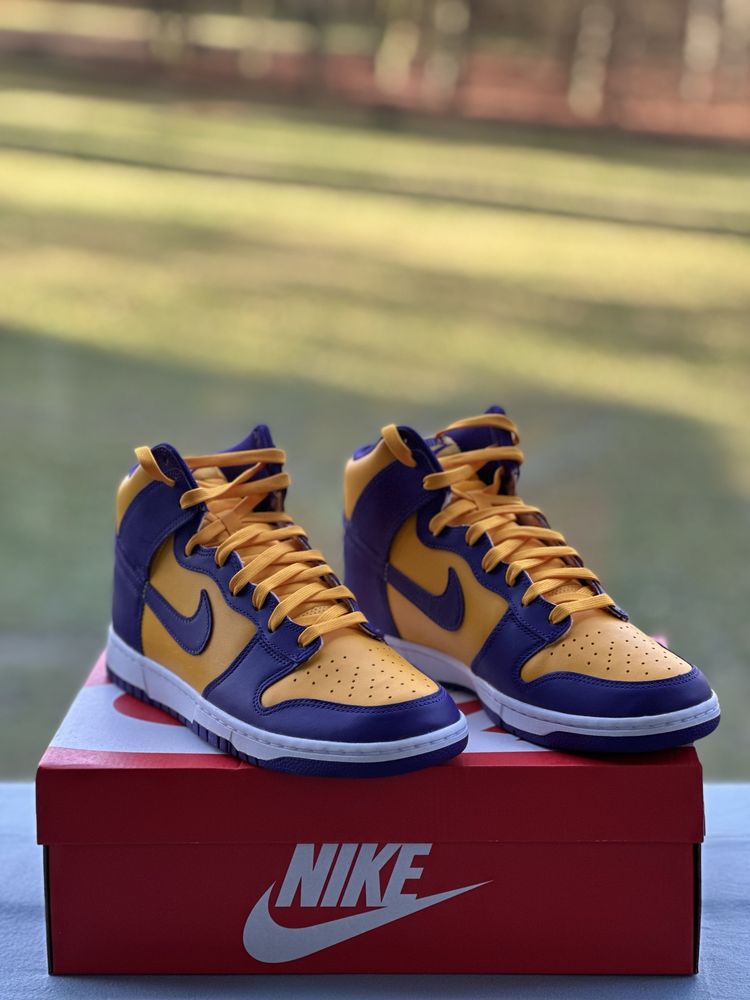 Buty Nike Dunk High Retro Court Purple/University Gold 44,5