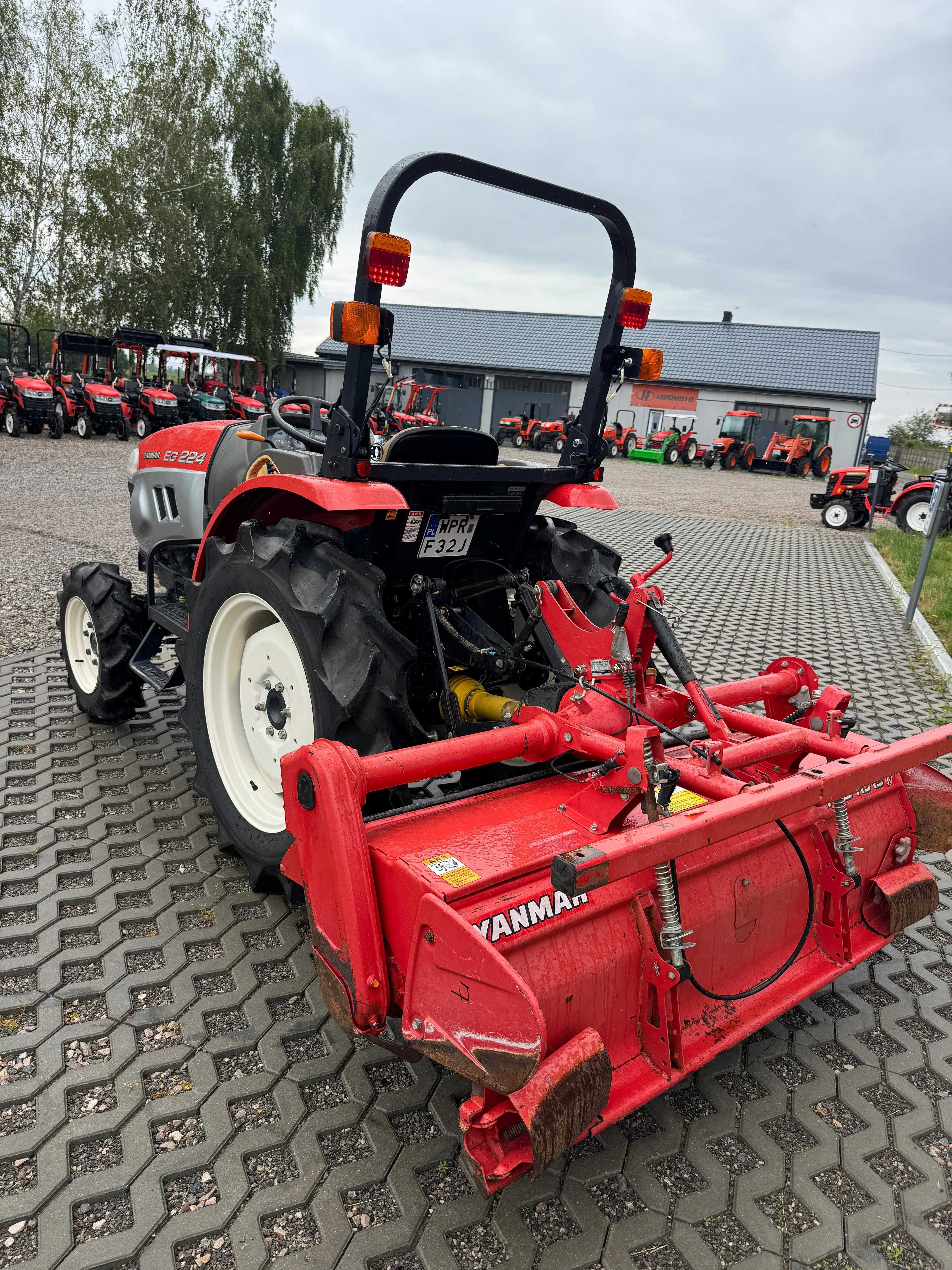 YANMAR EG224, 24hp, 4x4, 2012rok, PIĘKNY stan, ZAREJESTROWANY
