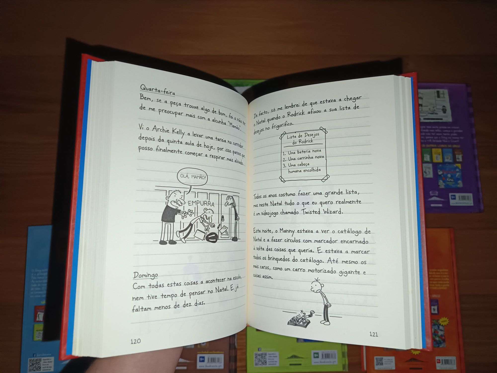 Coleção "Diário de um Banana" Livros 1-9