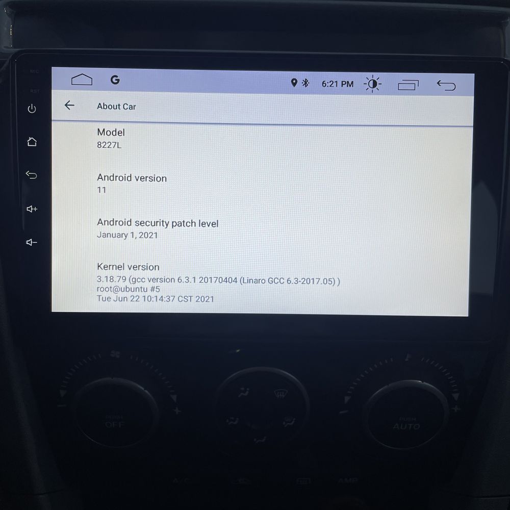 Auto Radio Android 11 | Mazda 3 BK | 2003/09