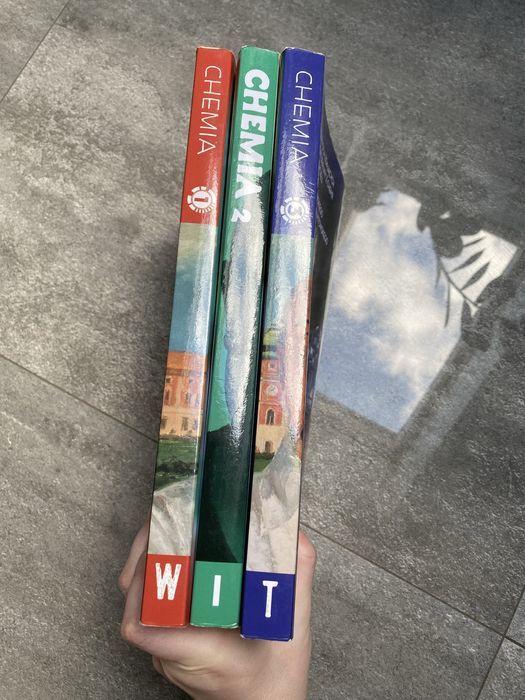 trzy tomy zbiorów witowskiego do chemii
