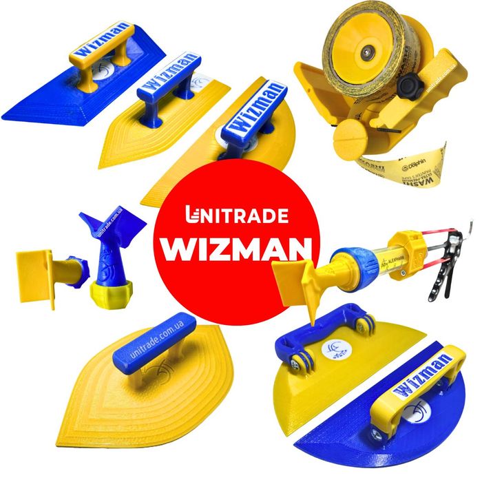 Терки для шліфування Wizman з липучкою