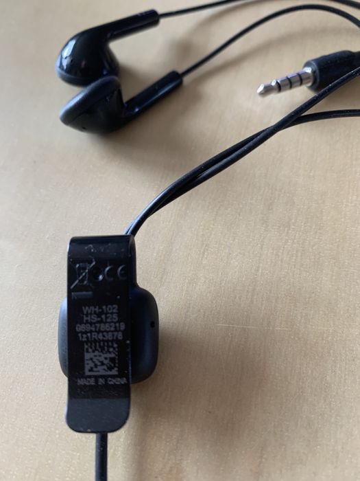 NOWY Oryginalny zestaw słuchawkowy NOKIA słuchawki czarne przewodowe