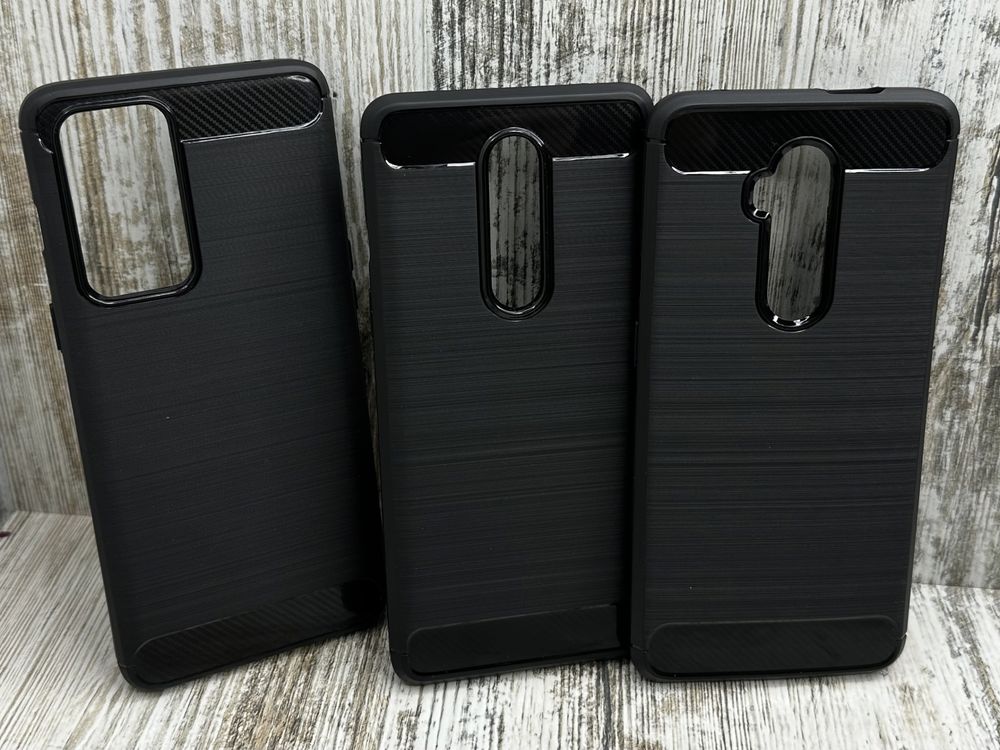 Чехол Carbon TPU на OnePlus 6T/ 9 Pro/ 11. Плотный. Ударопрочный чохол