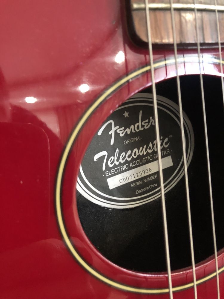 Электроакустическая гитара Fender Telecoustic