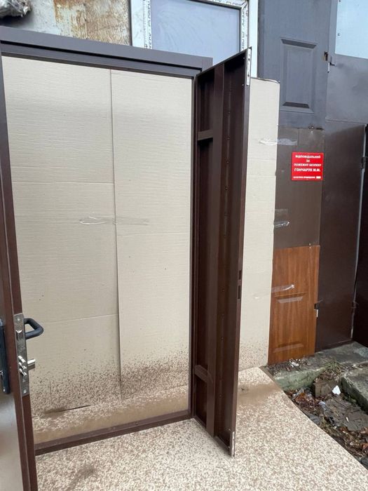 Під замовлення! Металеві двері, двері з МДФ накладками, залізні двері