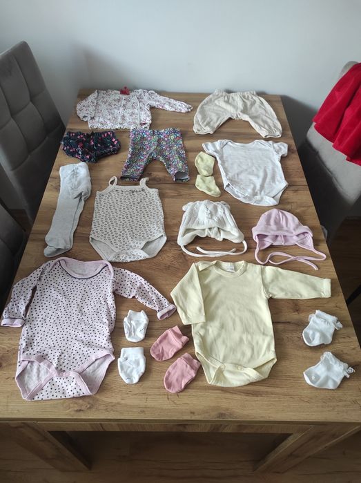 Duży zestaw ubranek 56-62