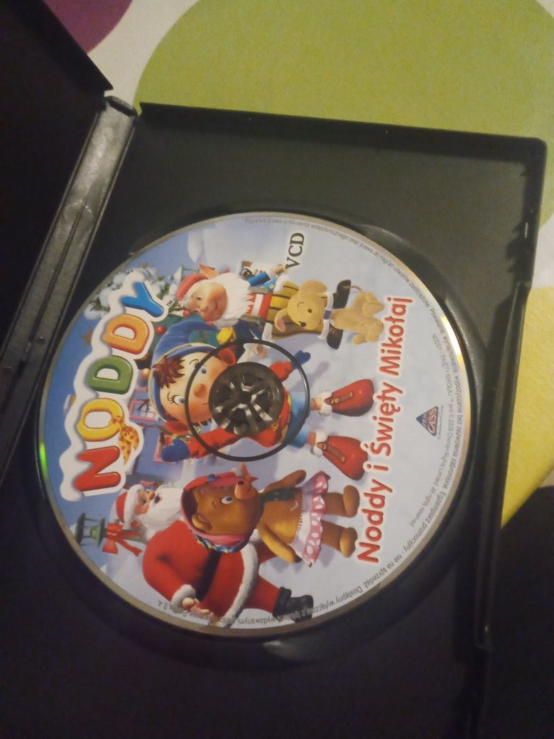 Płyta bajka noddy i święty Mikołaj