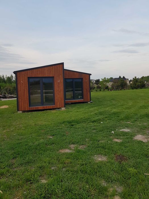 Domek drewniany caloroczny 35m do przeniesienia