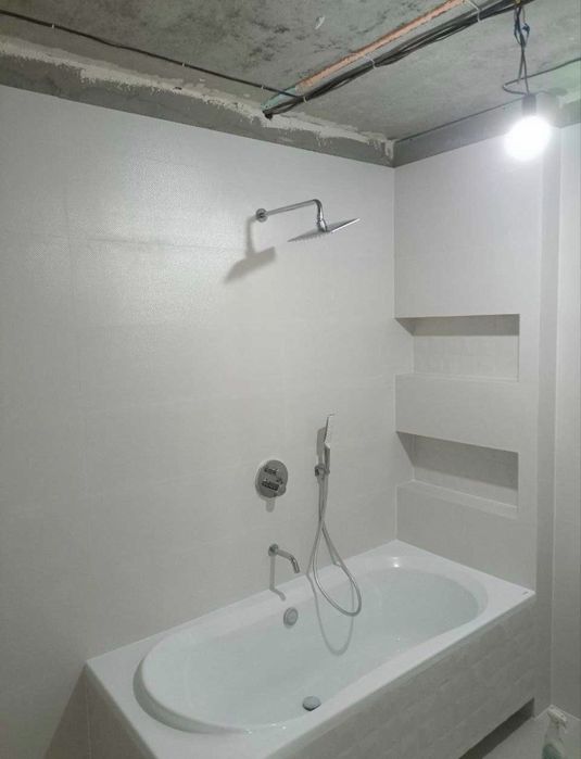 Демонтаж, малярные работы, укладка плитки, шпаклевка, натяжные потолки