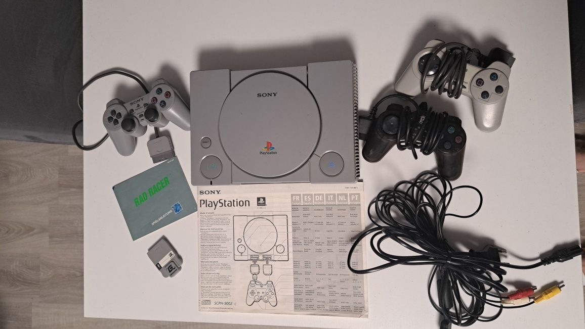 PlayStation 1 + 15 gier