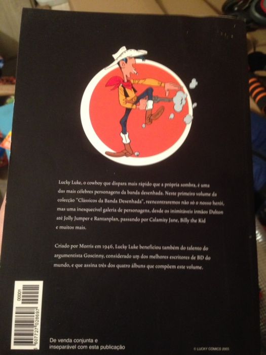 Livro Lucky Luke