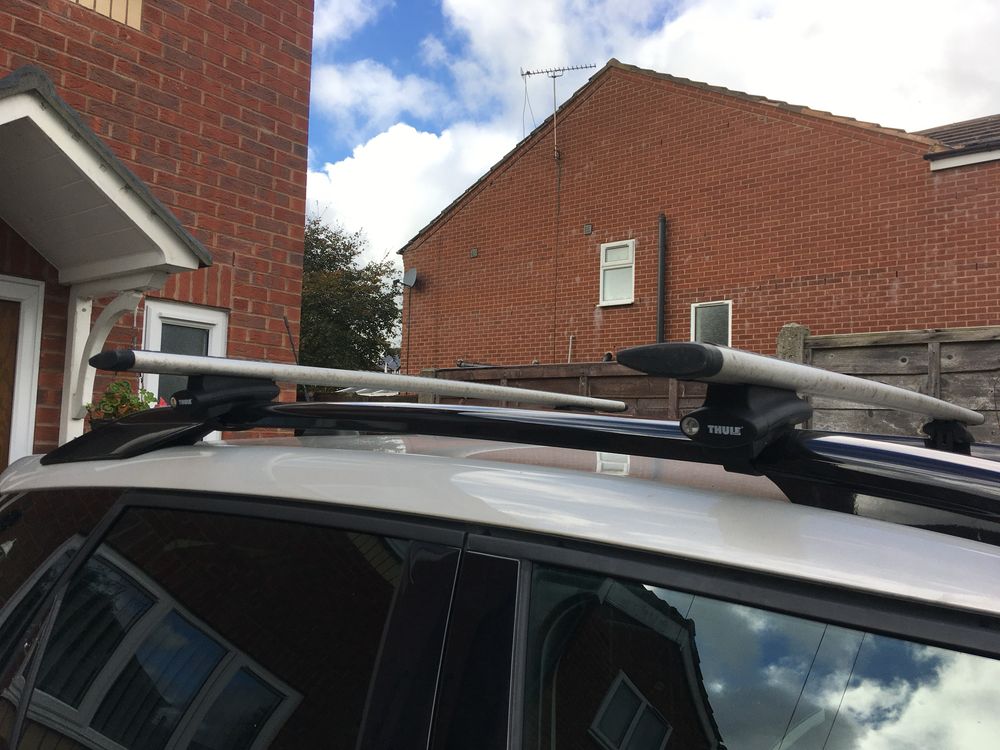 THULE rapid system bars 775  z aluminiowymi belkami Aero Wingbar