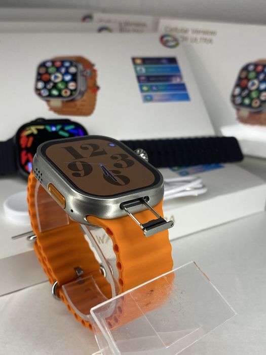 Смарт-часы c SIM картой CD12 Ultra 4G super AMOLED мощный АКБ 2000 mAh