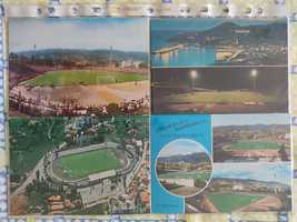 13 postais do estádio dos Barreiros Funchal Madeira