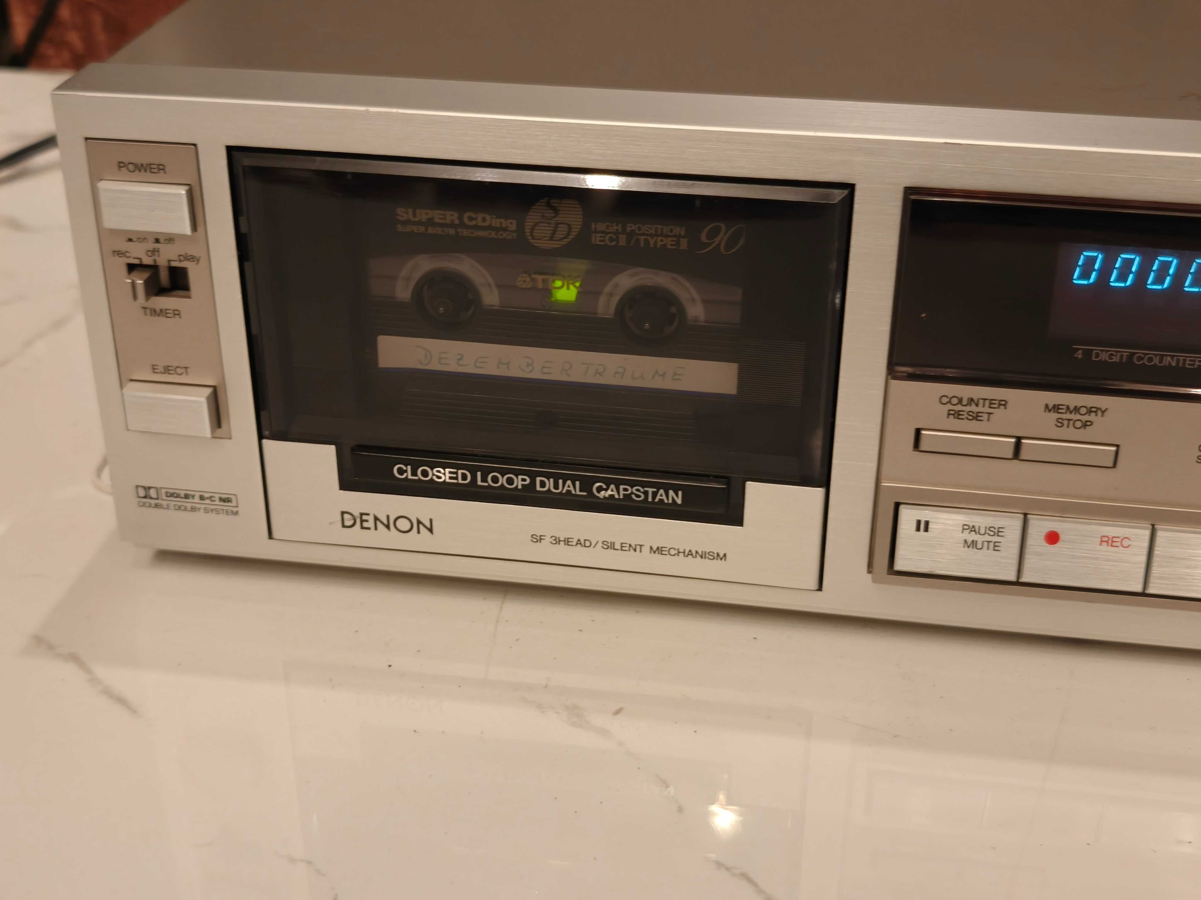 DENON DR-M22 ! Rzadki magnetofon kasetowy ! OKAZJA