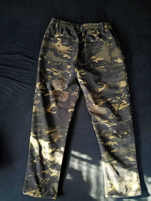 Odzież robocza męska taktyczna myśliwska komplet kurtka zamek