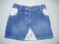 Spódnica jeansowa jeans rozmiar 80