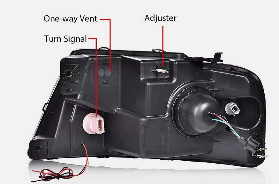 2004-08 Ford F-150 /Lincoln Mark LT LED DRL Lampy przód