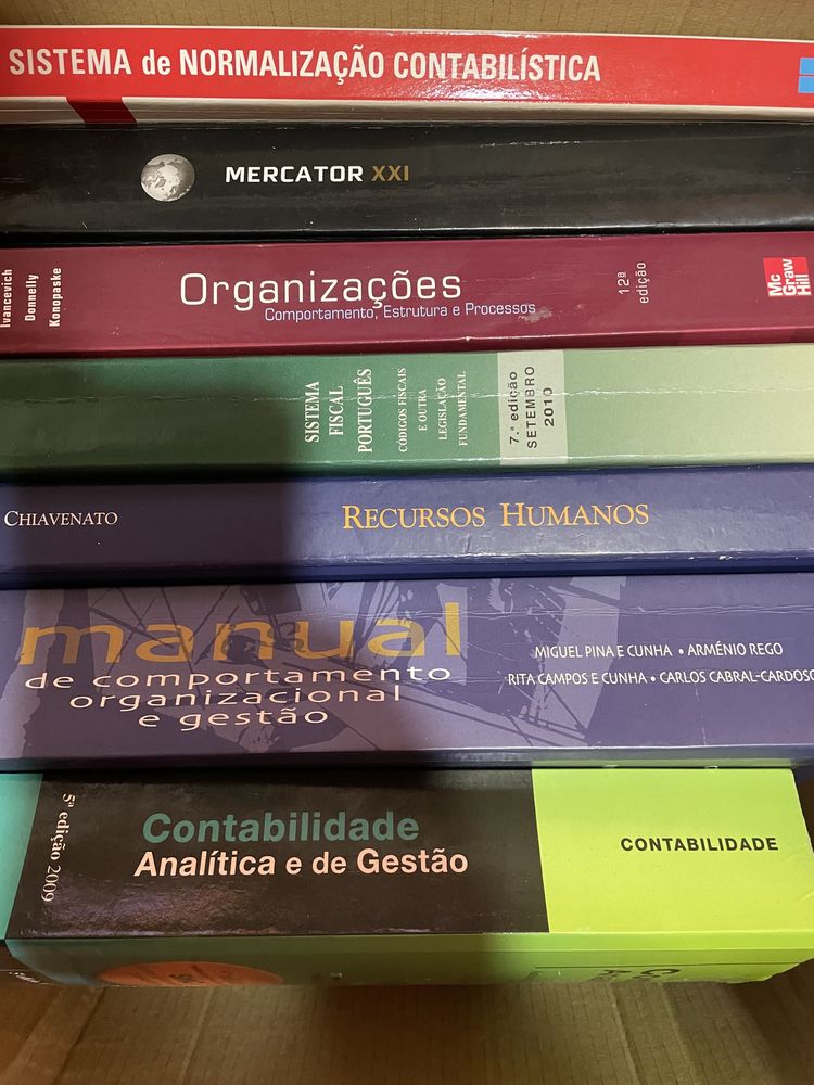 Gestão Economia Finanças Contabilidade Marketing Recursos Humanos