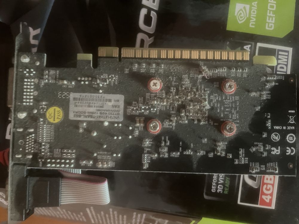 Відеокарта Biostar Gt730 4 gb