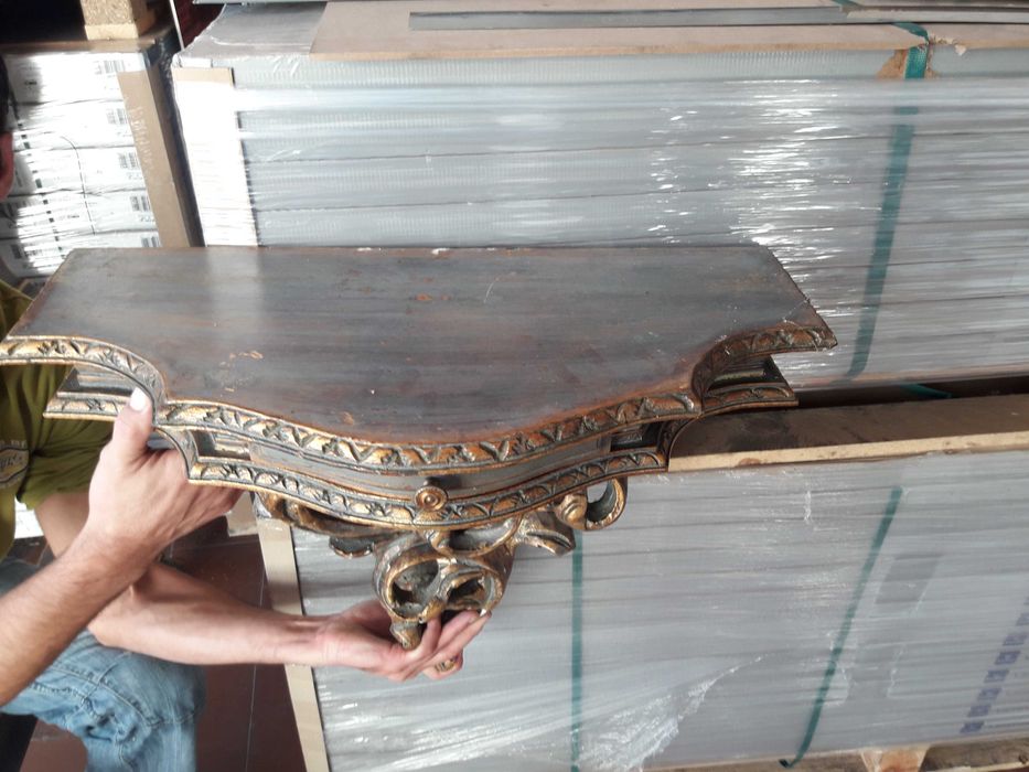 Cama vintage madeira da Castanho